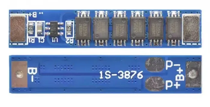 Lithium battery overcharge, overdischarge, overcurrent, short-circuit charging protection board 3.7V 15A
