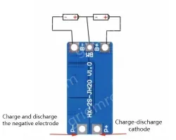 Lithium battery overcharge, overdischarge, overcurrent, short-circuit charging protection board 7.4V 10A