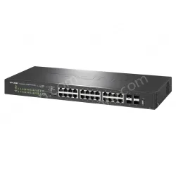 28 port 10 Gigabit on-network managed PoE switches