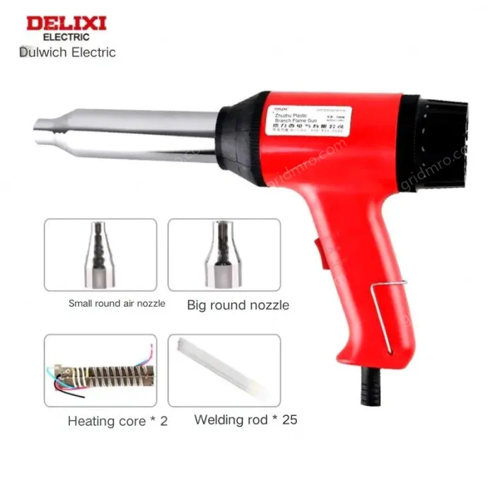 Welding gun + 2 heating cores + 25 electrodes