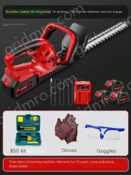 Industrial upgrade double-edged 10-cell 4.0Ah two batteries and one charger