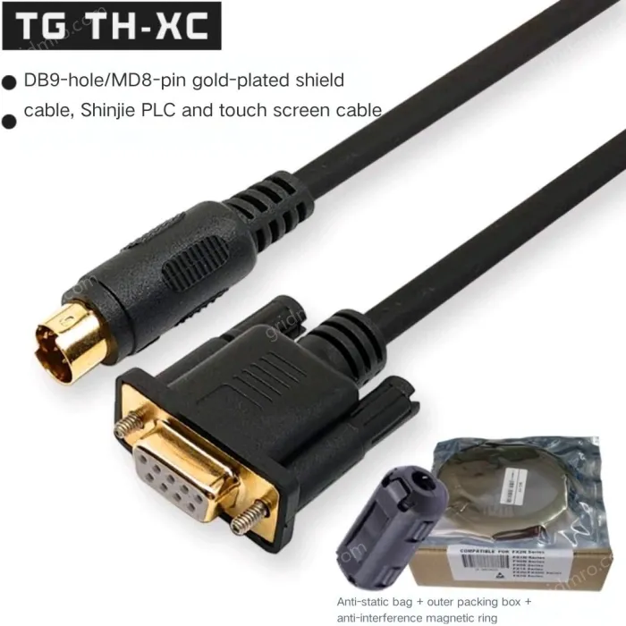 5m Gold Plated Connectorm Box +magnetic Ring TG/TH/OP-XC