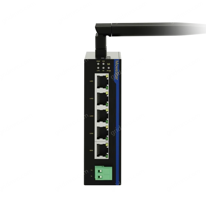 5 Ports Din-Rail Industrial WIFI dual band Wireless Router