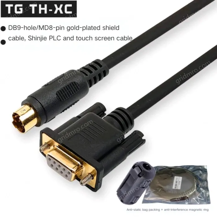 5m gold plated connectorm bag +magnetic ring TG/TH/OP-XC