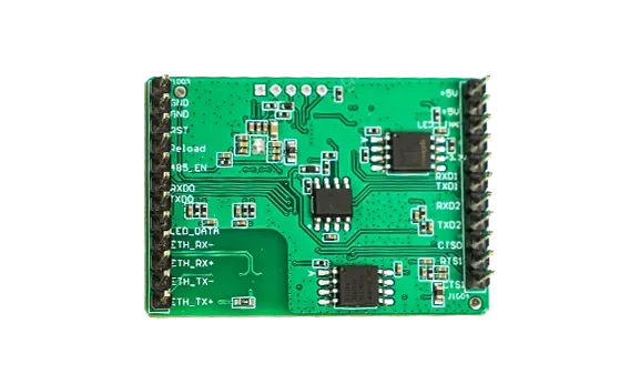 Dual-serial/triple-serial Ethernet module