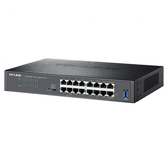 16 port Full gigabit cloud-managed PoE switches