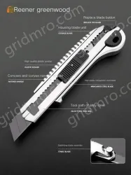 35 pieces of high-quality five-shot continuous + alloy blades