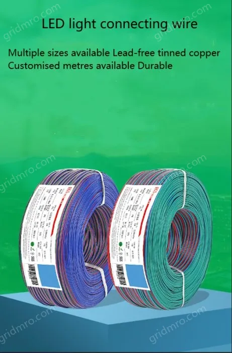 LED light connecting cable 18AWG*8 and (34/0.178TS)