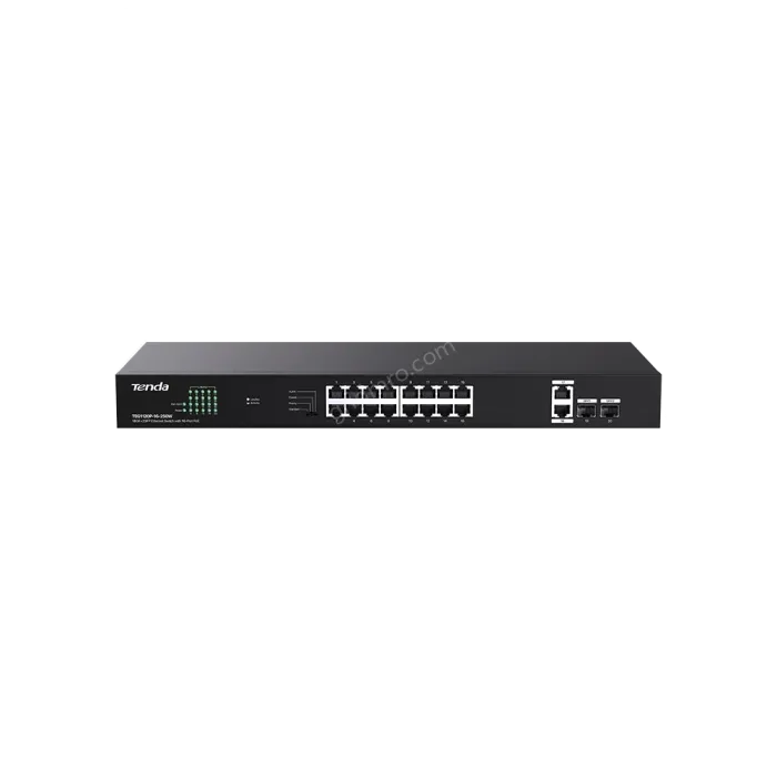 18GE+2SFP Ethernet Switch With 16-Port PoE