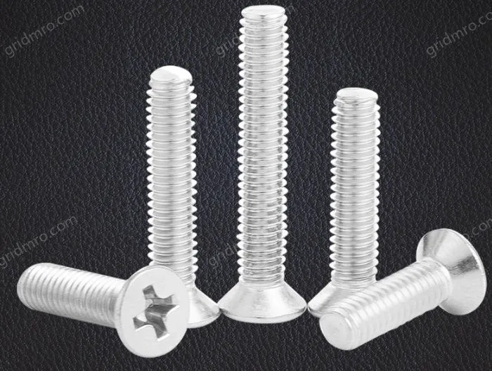 Phillips countersunk head screws M1.6*8