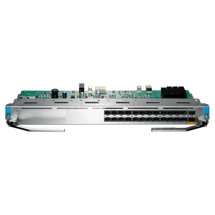 24 Gigabit SFP optical ports + 2 10 Gigabit SFP+ optical ports Service board of a modular switch