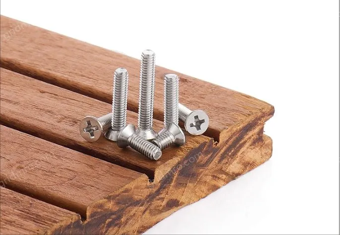 Phillips countersunk head screws M1*3.5