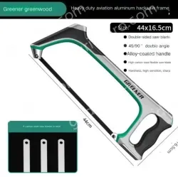 Heavy Duty Aviation Aluminum Hacksaw 3 Second Replacement Saw Blade Contains 4 Carbon Hacksaw Blades
